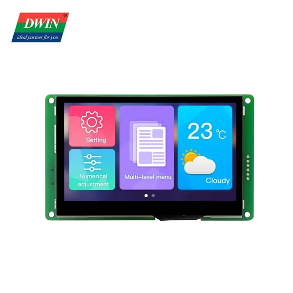 صفحه نمایش 4.3 اینچی تاچ مقاومتی (DMG48270C043_05WTR)