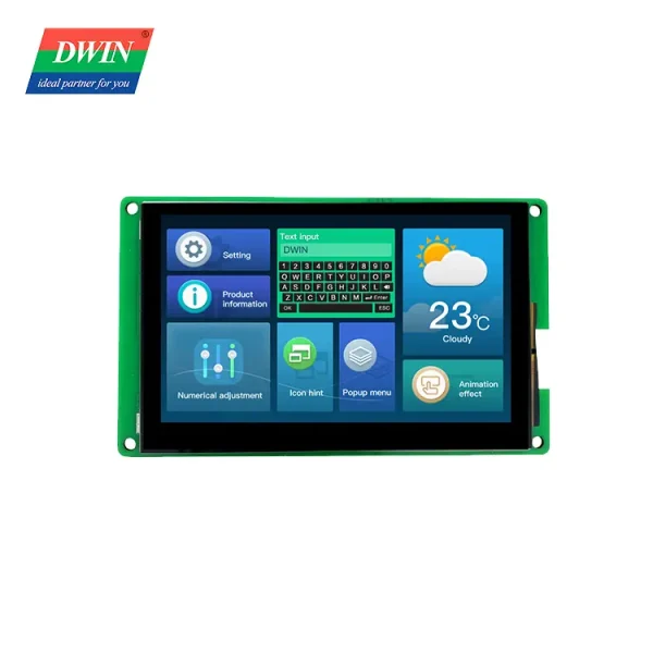 صفحه نمایش 4.3 اینچی تاچ خازنی (DMG80480T043_01WTC)