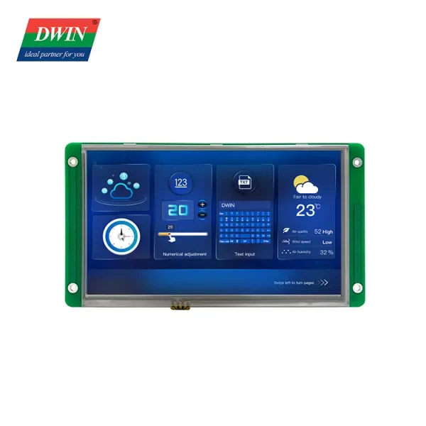 صفحه نمایش 7.0 اینچی تاچ خازنی سری صنعتی (DMG10600T070_01WTC) - Image 3