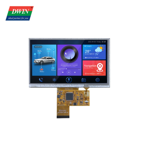 صفحه نمایش 7.0 اینچی تاچ خازنی (DMG80480F070_02WTC) - Image 3